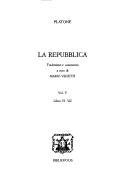 Plato: La Repubblica (Italian language, 1998, Bibliopolis)