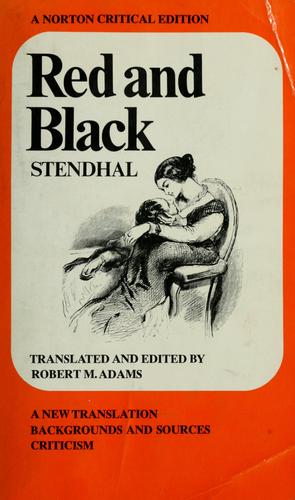 Stendhal: Red and black (1969, Norton)