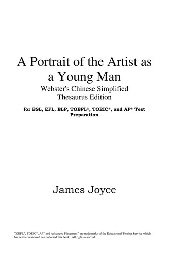 James Joyce: A portrait of the artist as a young man (EBook, 2005, ICON Classics)