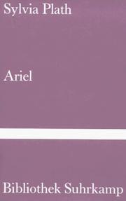 Sylvia Plath: Ariel. (German language, 1993, Suhrkamp)