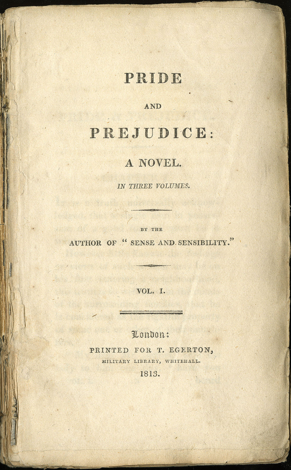 Jane Austen, Houghton Mifflin Harcourt Publishing Company Staff: Pride and Prejudice (British English language, 1813, Thomas Egerton)