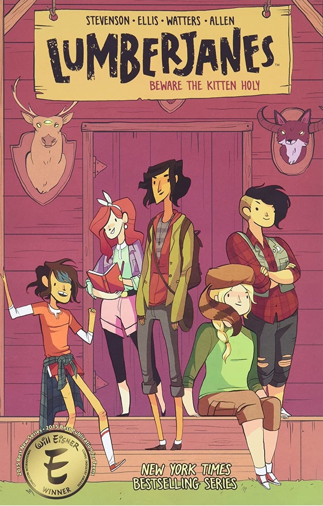 ND Stevenson, Grace Ellis: Lumberjanes Vol. 1 (GraphicNovel, 2015, BOOM! Studios)