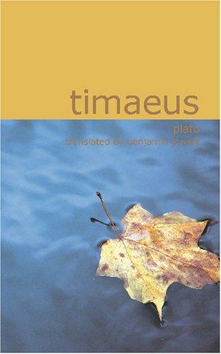 Timaeus (2007, BiblioBazaar)