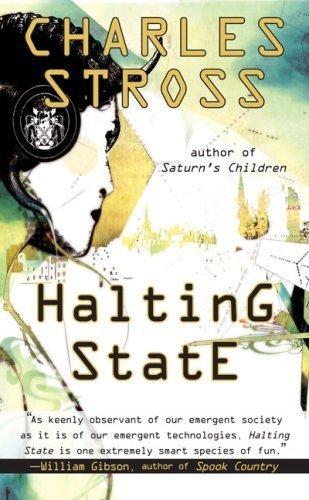 Charles Stross: Halting State (Paperback, 2008, Ace)