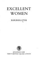 Barbara Pym: Excellent women (1978, Cape)