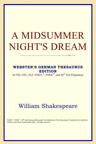 William Shakespeare: A midsummer night's dream (2005, ICON Classics)