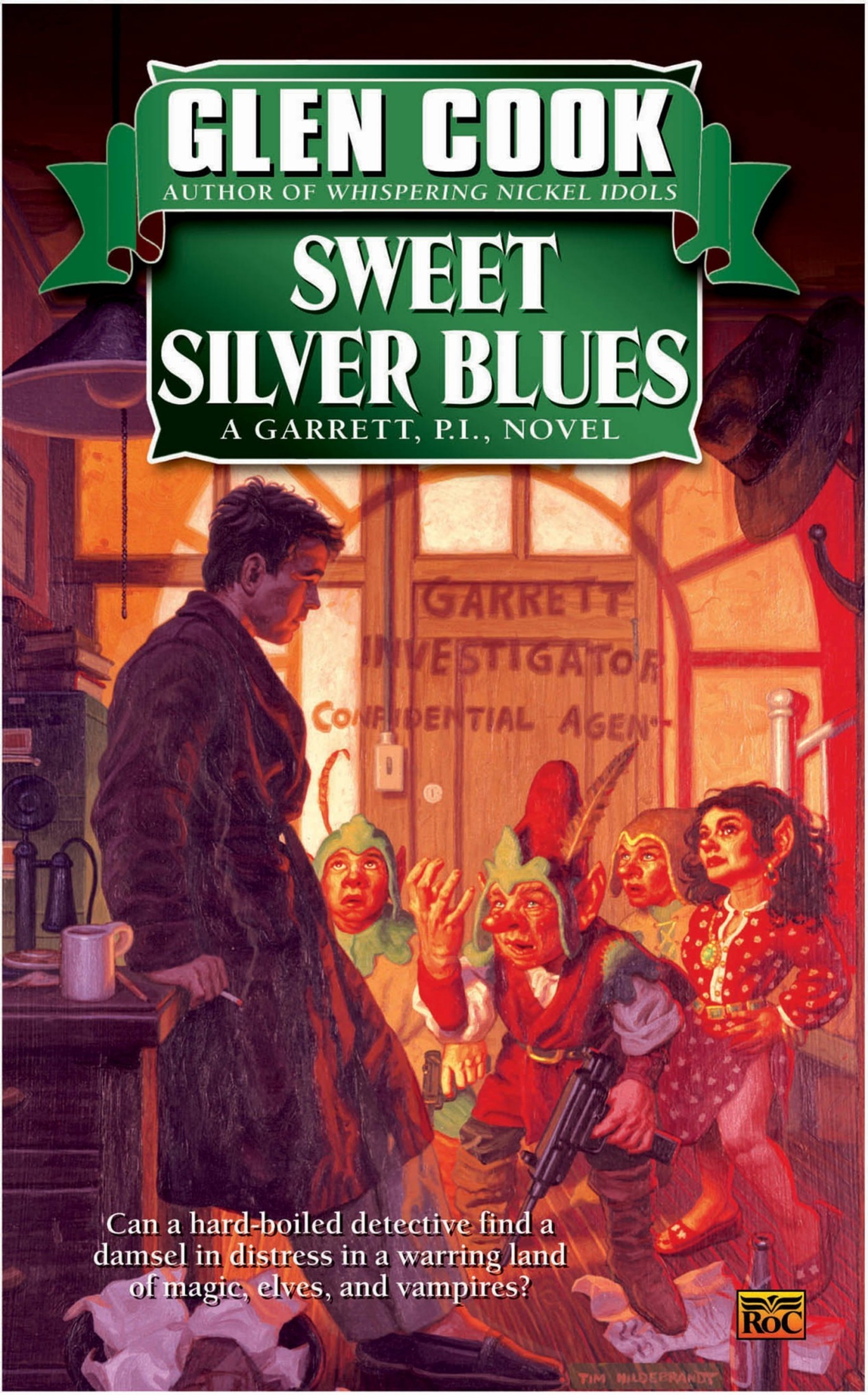 Glen Cook: Sweet Silver Blues (Garrett Files) (1990, Roc)