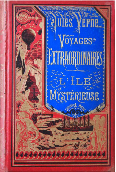 Jules Verne: L'Île mystérieuse (EBook, français language, 2021, Projet Gutenberg)