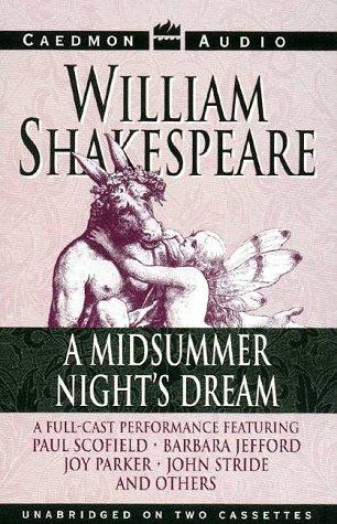 William Shakespeare: Midsummer Night's Dream, A (1991, Caedmon)