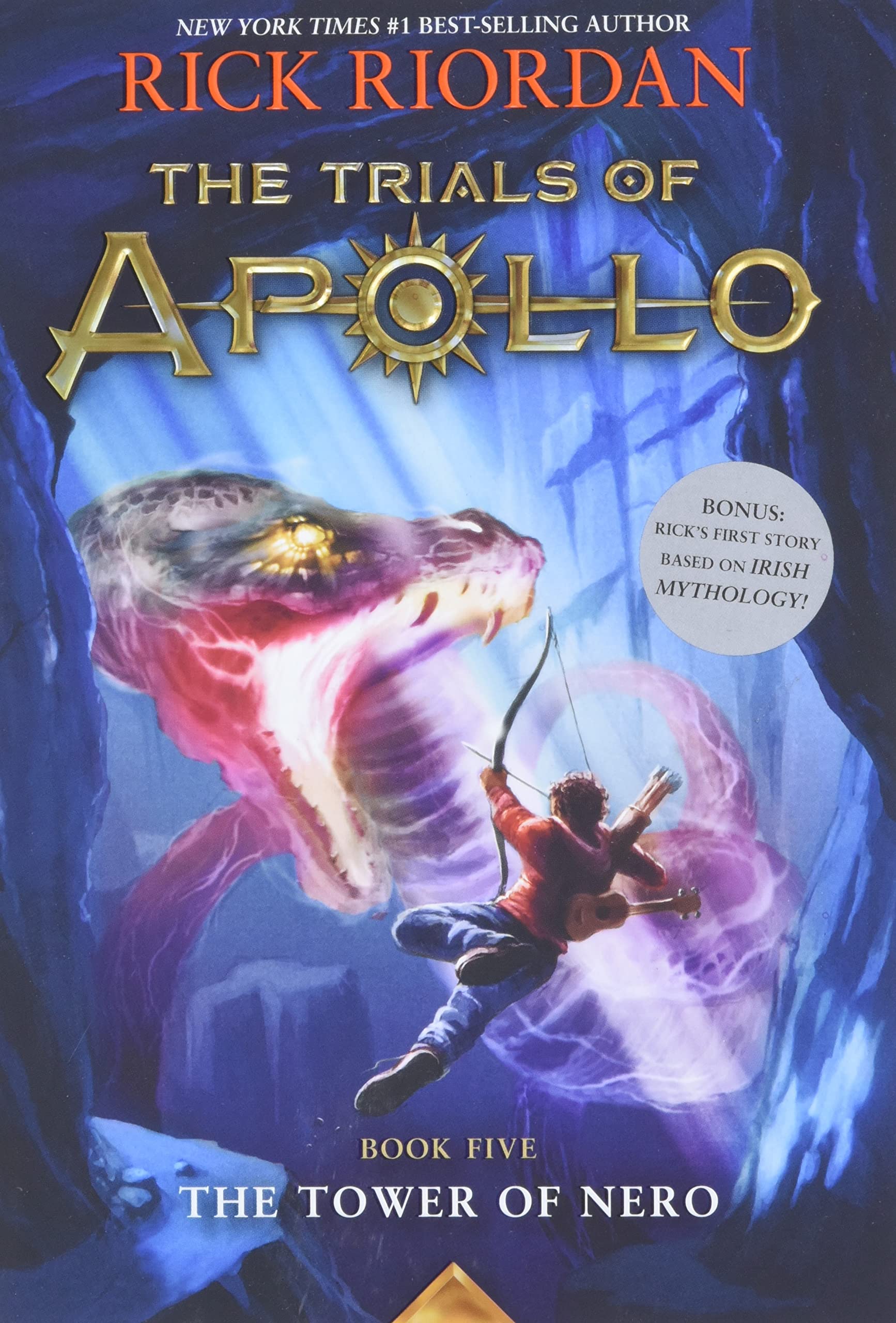 Rick Riordan: The Trials of Apollo: The tower of Nero (Hardcover, Inglese language, 2020, Disney, Hyperion)