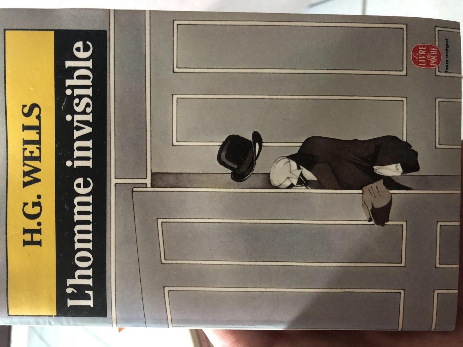 H. G. Wells: L'Homme invisible (French language, 1975, Le Livre de poche)