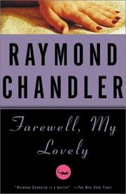 Raymond Chandler: Farewell, my lovely (1988, Vintage Books)