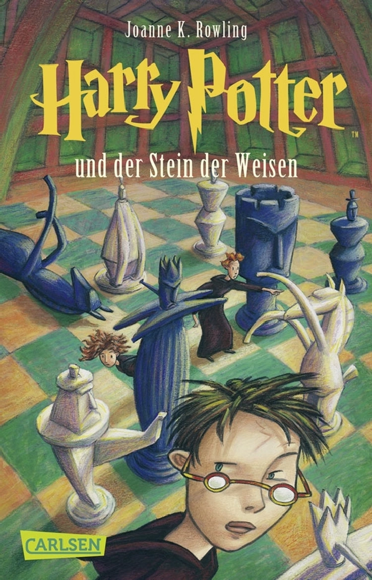 J. K. Rowling: Harry Potter und der Stein der Weisen (German language, 1998)
