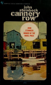 John Steinbeck: Cannery Row. (1963, Bantam books)