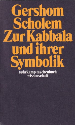 Gershom Scholem: Zur Kabbala und ihrer Symbolik (Paperback, German language, 1995, Suhrkamp)