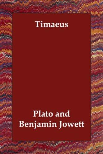 Plato: Timaeus (2006, Echo Library)